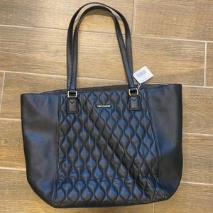 Vera Bradley Large Ella Leather Tote